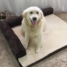 Полностью для релаксации головы, всесезонный моющийся диван-кровать для домашних животных, матрас для собак и кошек