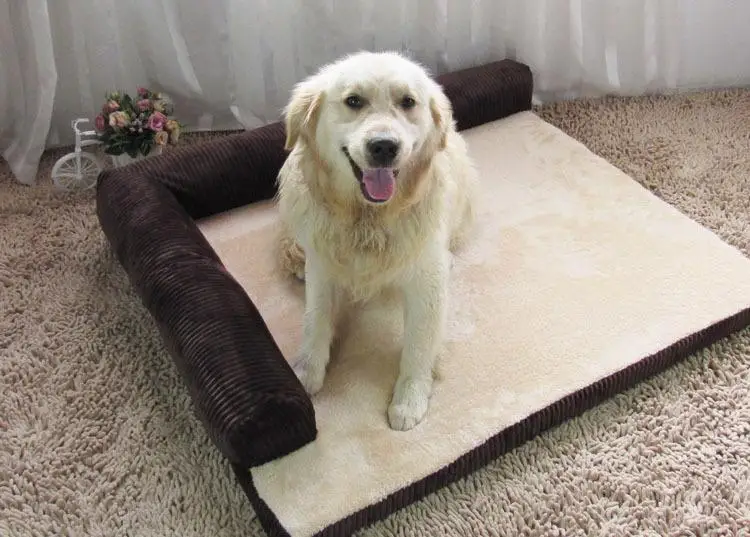 cheap HEAD relax completely Four Seasons washable pet sofa beds, dog cat lounger mattress