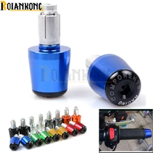 7/8 '22 мм CNC moto rcycle руль противовесный наконечники для ручки управления мотоциклом для moto GUZZI 1200 Sport AUDACE BREVA 1100 750 V7 V9 Классический гонщик