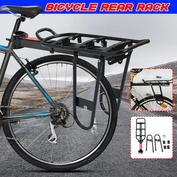 

Bike Rack Aluminum Alloy Luggage Rear Carrier Trunk for Bicycles MTB Bike Rear Shelf Cycling Bicycle Racks