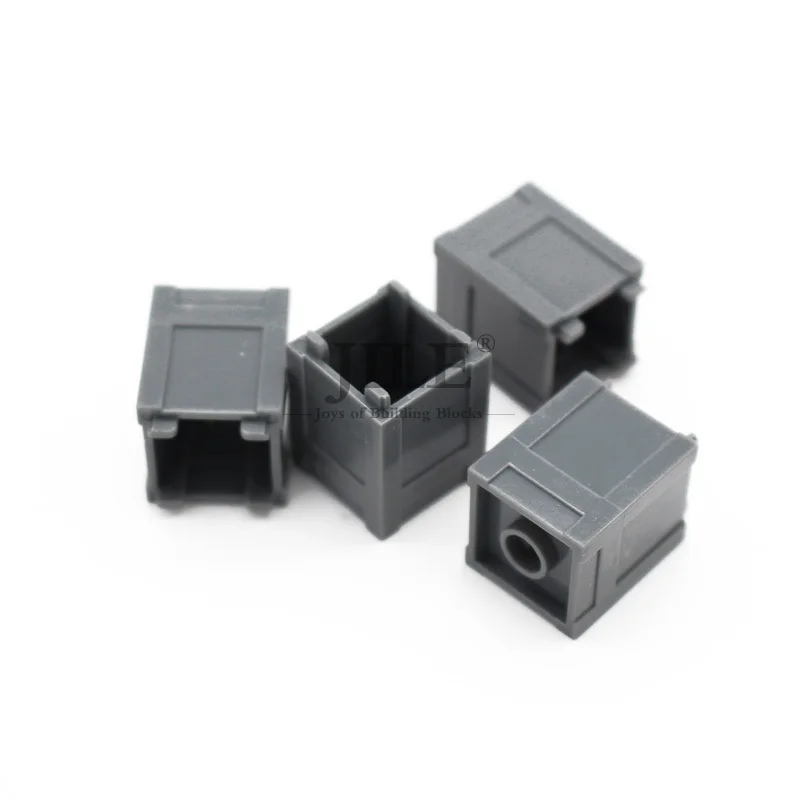 

Moc Square Container Box 2x2x2 Top Opening 61780 DIY Enlighten Sence Building Blocks Bricks Compatible with Assembles Particles