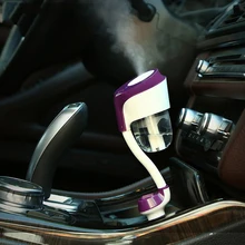 Car Charger Steam Air Humidifier Diffuser Aromatherapy Mist Maker Fogger 12V Free shipping