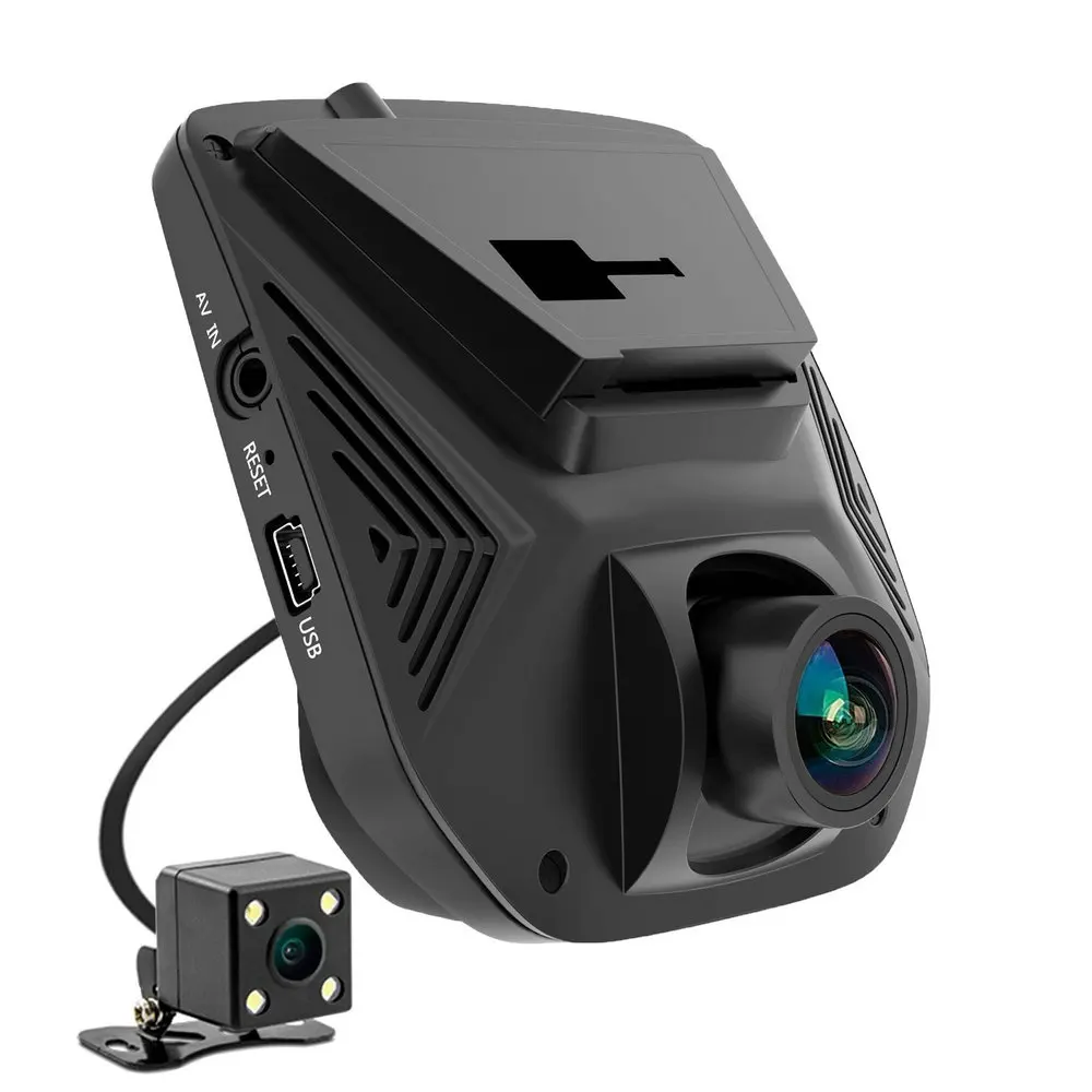 

Dual Lens FHD 1080P Car DVR Novatek 96658 LCD Screen Sony IMX323 Car Video Recorder Dash Cam With Front+Rear Camera Parking