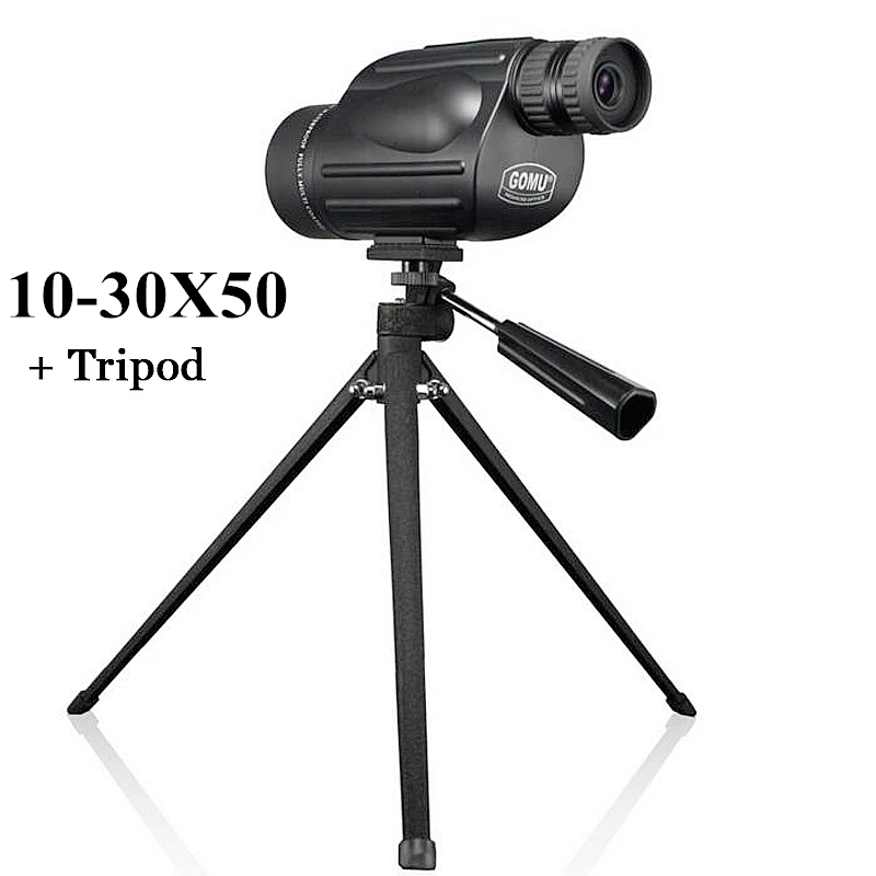 GOMU 13x50 монокулярный дальномер птичьи часы телескоп зум Бинокль Зрительная труба