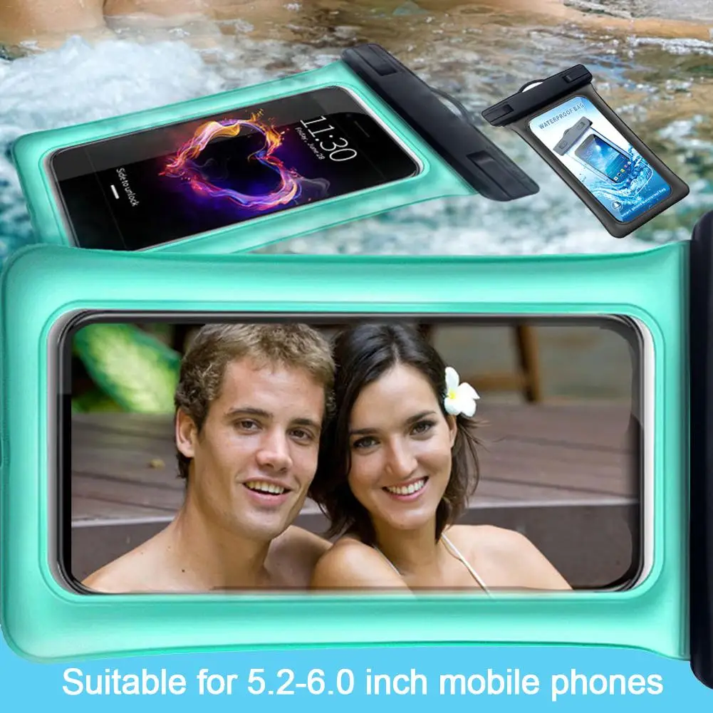 Новый водонепроницаемый чехол для мобильного телефона сухой Чехол надувная подушка безопасности чехол для хранения для плавания Дайвинг
