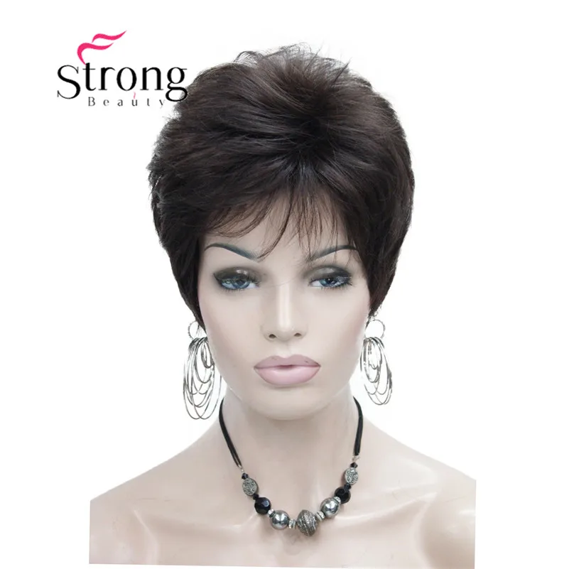 RG-ZORA #2SP33 women's short straight synthetic daily wig orange brown blonde 5 color choices (4)