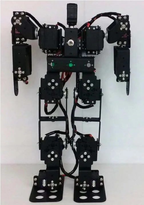

13 DOF Humanoid Robot/ Walking/dance /bipedal robot accessories/ DIY /experimental/test platform / Humanoid Robot structure Kit