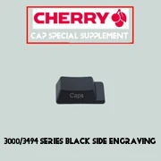 Black Side Engraved Вишневая механическая клавиатура 3000/3800/3494 специальный замок для чемодана колпачки кнопок Дополнительная клавишная крышка подходит для перекрестной клавиатуры Keycays - Цвет: Black Side Engraved
