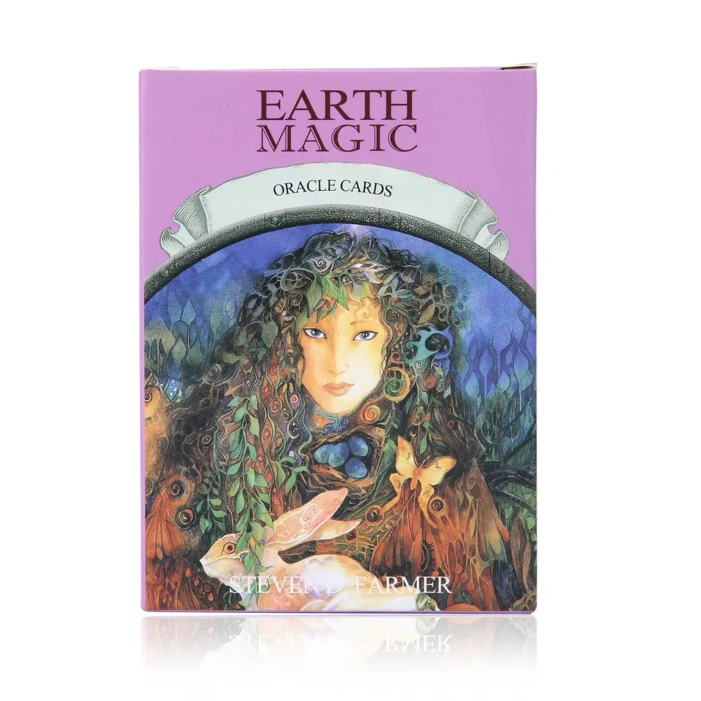 Волшебные карты Oracle Earth Magic: read Fate Tarot карточная игра для личного пользования настольная игра 48 карт и руководство