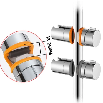 

Adjustable Rail Bracket Durable Straight Button Type for Lifting Shower Seat Shower for Shower Head Hook Shower Base Bathroom