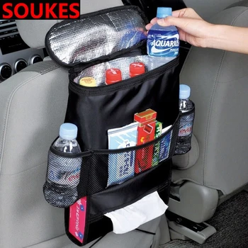 

Insulated For Renault Megane 2 3 Duster VW Touran Passat B6 Golf 7 T5 T4 Fiat 500 Car Seat Back Storage Consolidation Package