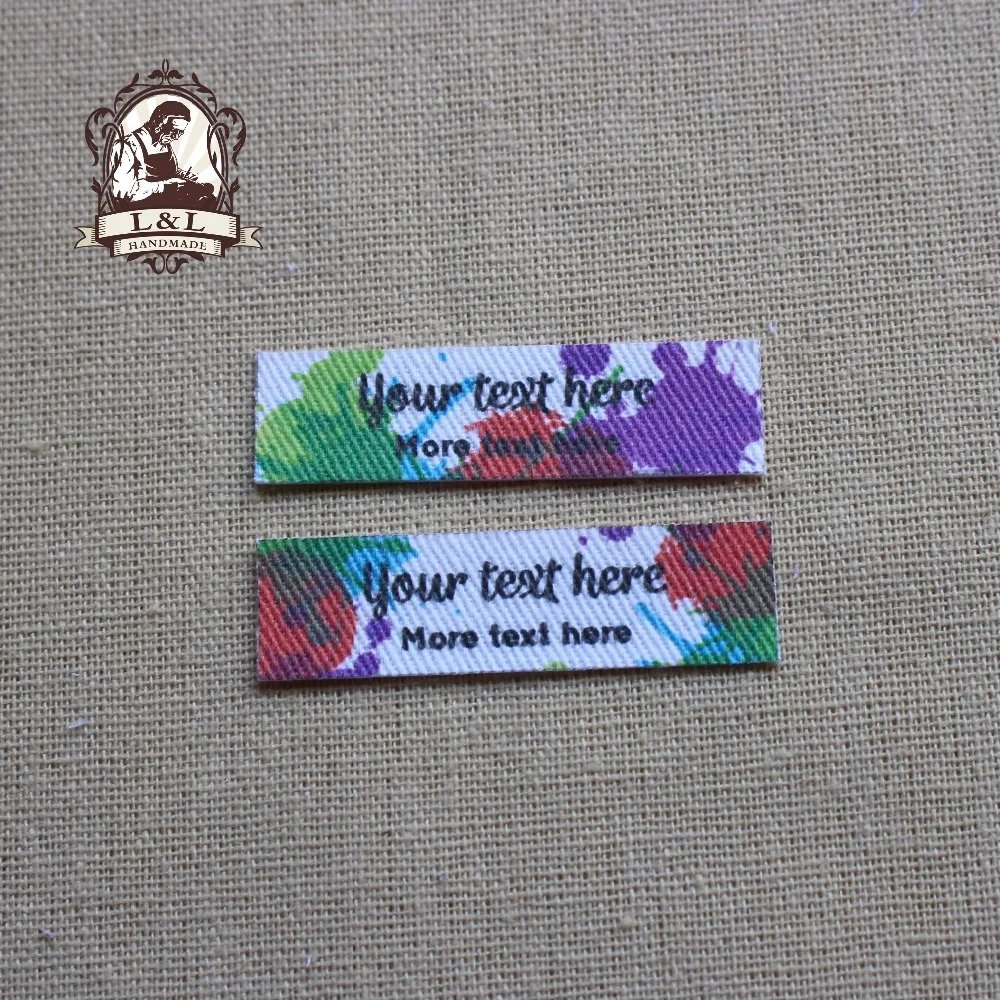 112 custom name tags children personalized name tags organic cotton 