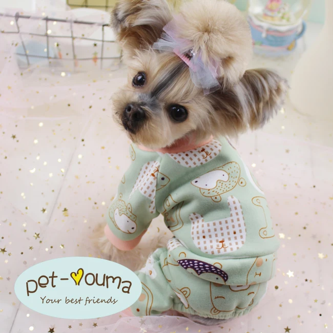 Kawaii Кошка Собака Одежда для домашних животных Чихуахуа Йоркский Мальтийский