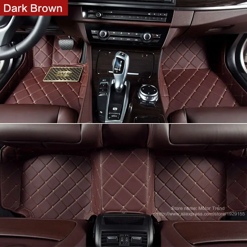 Tapis De Sol Voiture Sur Mesure Pour Opel Astra H/G/CC (1998-2018) Et Vectra - Cuir PU Imperméable Et Antidérapant - Protection Complète