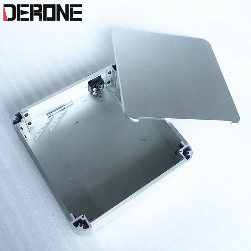 Aluminum case 214 214 55MM box chassis shell for amplifier board headphone amplifier pre amp dac