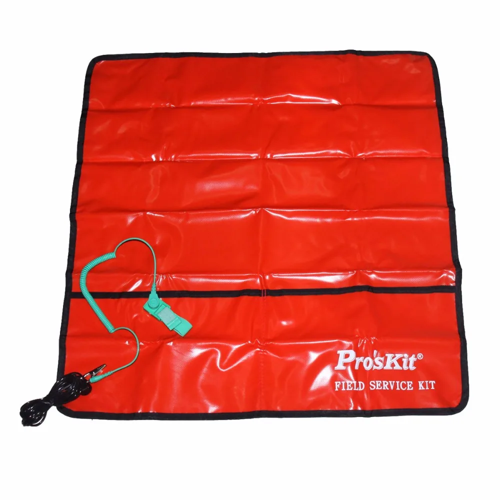 

Free Shipping Pro'skit 8PK-AS07-1 Inslutated Field Service Kit With 6FT/2M Wrist Strap & 10FT/3M Ground Wire Tool Parts
