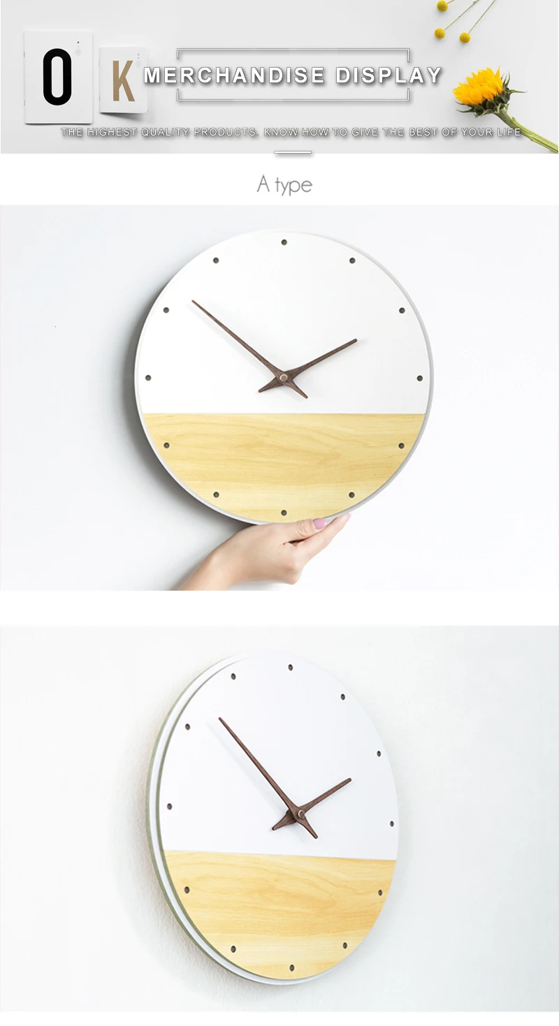 Decorations Living Room Wall Clock Black Vinyl Record Mirror Clock Sally Face Antique Wall Clock Children Wall Clock Gold Wall Clock (8)