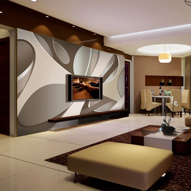 Buy Large Modern 5d Papel Mural Wallpaper for TV
