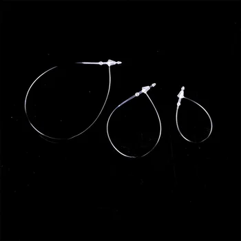 

1000 Pcs Nylon Cable Ties Self-locking Nylon Cable Ties White Three Optional Length 7.5cm 13.5cm 18cm Computer Line Bundles