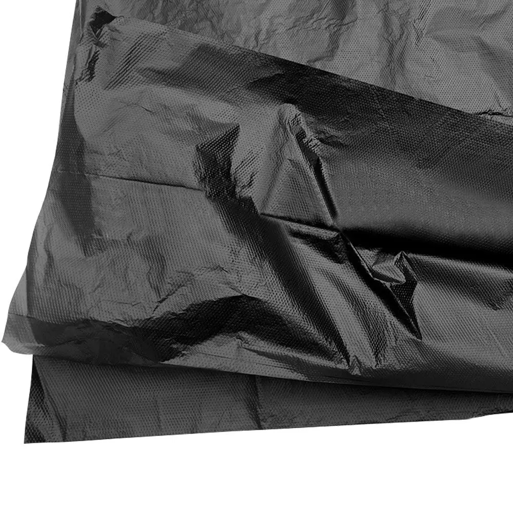 50 шт. мешки для мусора сверхмощный мусорный бак вкладыши Большие пластиковые мешки черный оптом