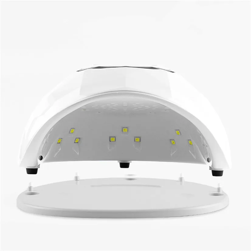 Conduziu a Lâmpada Secador de Unhas de Luz Lâmpada de Cura Automático de Ferramentas de Máquina s com Sensor Mais Novo Unha Dupla Secagem Rápida uv Gel Polish Manicure 99 72 w 7 Cheap Secadores de unhas