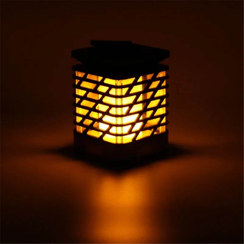 Shop For Solar Waterproof Flame Effect Lantern Uberlightingstore