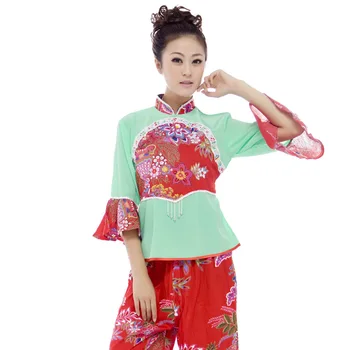 

2018 New Chinese Ancient Clothing Street Clothes Dance Costume Dress Drum Clothes