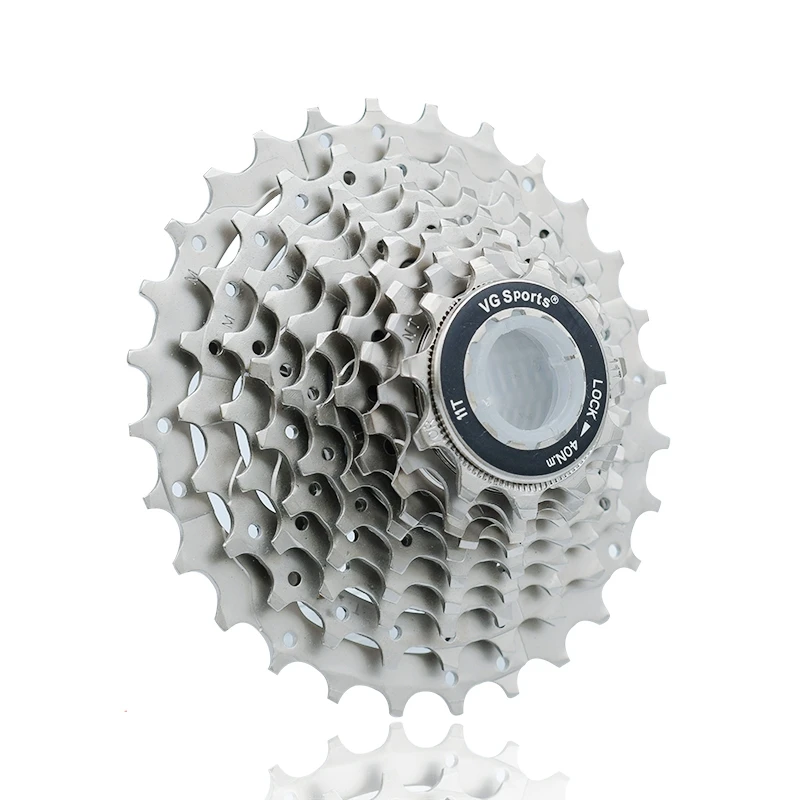 

Vg Sports 11-28T Road Bike Cassette 10 Speed Freewheel Sprocket 10S Bicycle Free Wheel Cog Velocity Cdg Ultralight-11-28T