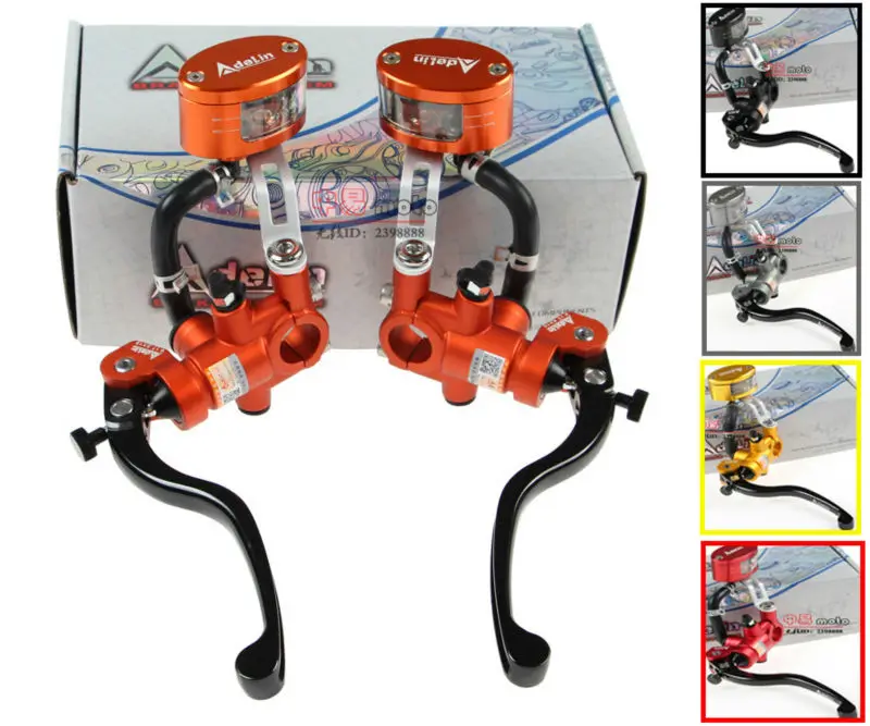 Barre Frein Et Clutch Moto Levier Frein Et D'embrayage Radial Universel