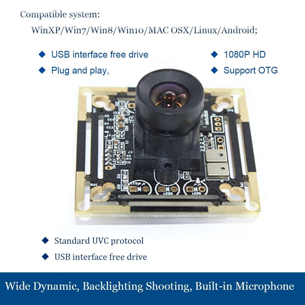 2MP HD Cmos модуль камеры 1080P для Windows 2000 \ XP 7/Linux и Android системы | Безопасность защита