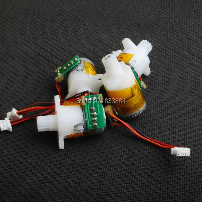 

2PCS high torque 5V dc 2 phase 4 wire Dia 15mm stepper motor with micro planetary reducer with Bevel gear