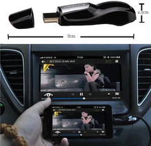 Wifi Diaplay Share Phone To Car Screen Or Home Video Which Has HDMI Port by WIFI Support Android & IOS Airplay mirroring