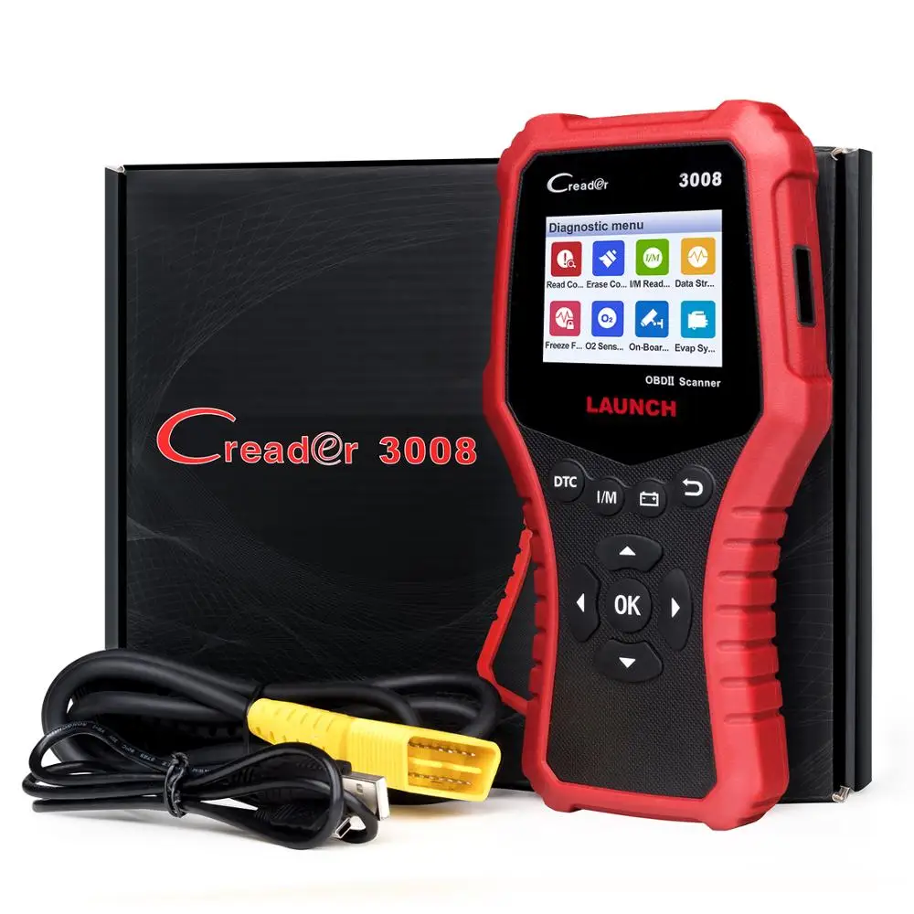 LAUNCH X431 CR3008 OBD2 автомобильный сканер OBDII считыватель кодов диагностический