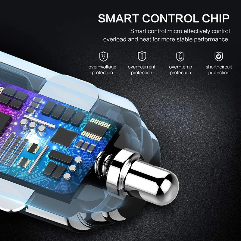 Suntaiho المزدوج USB شاحن سيارة سيارة-شاحن 3.1A البسيطة الهاتف المحمول سيارة-مهايئ شاحن ل فون 7 سيارة الهاتف شاحن Suntaiho المزدوج USB شاحن سيارة سيارة-شاحن 3.1A البسيطة الهاتف المحمول سيارة-مهايئ شاحن ل فون 7 سيارة الهاتف شاحن