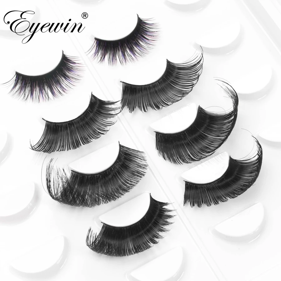 Накладные ресницы Eyewin для Drag Queen эффектные Maquiagem макияжа полностью закрывающие из