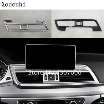 

Car Styling Inner Trim Front Middle Air Conditioning Switch Outlet Vent Warning Warn Sign For VW Audi Q5 L Q5L 2018 2019 2020
