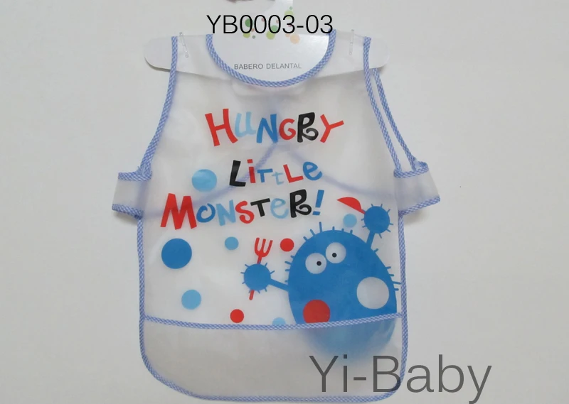 

Free Shipping YB0003-03 Baby bib Baby Waterproof bib Infant saliva towels Painting clothes 12Pieces/Set