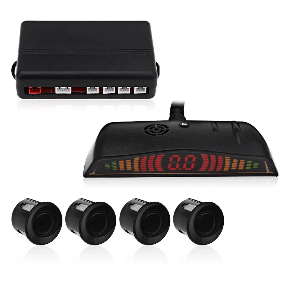 CRS6100 Car Auto Parking Sensors LED Display Reverse Backup Radar