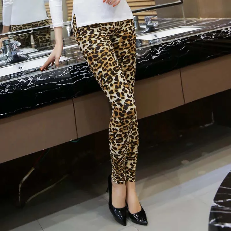 

leopard womens leggings fitness winter warm legging ropa leopardo mujer leggins for women plus size high waist leginsy femme xxl