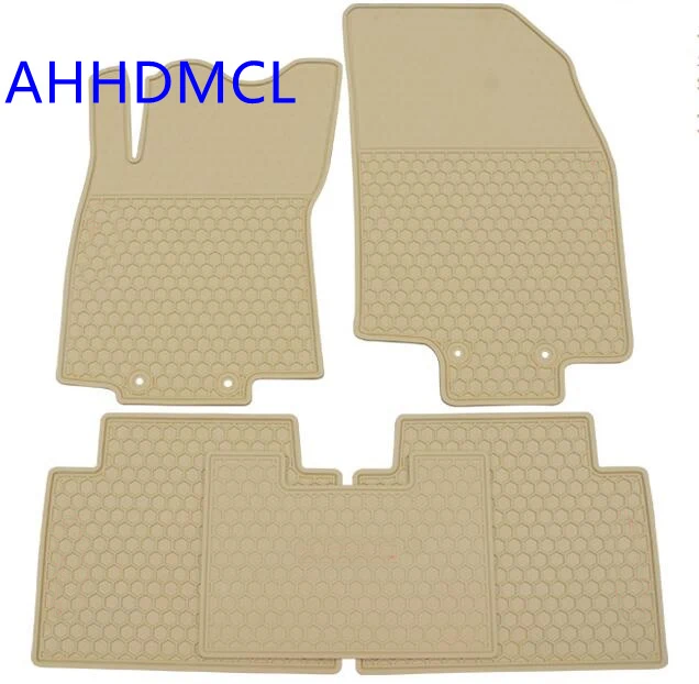 Car Rubber Floor Mats Anti Slip Mat Carpets Feet Pad For Nissan X Trail