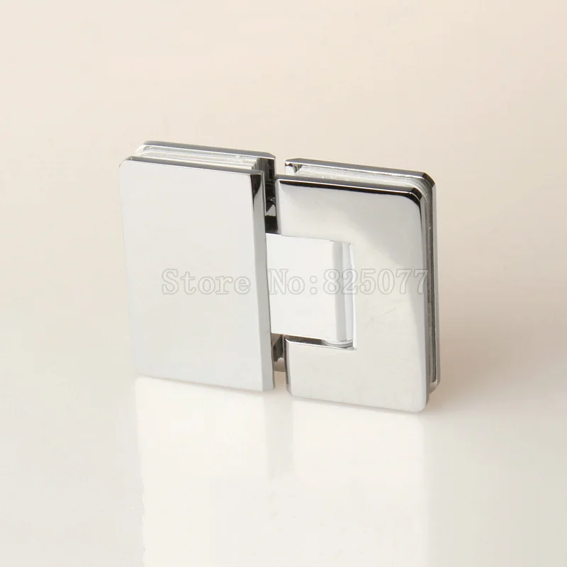 High Quality 2pcs Copper Glass Door Hinges 180 Degree Glass To