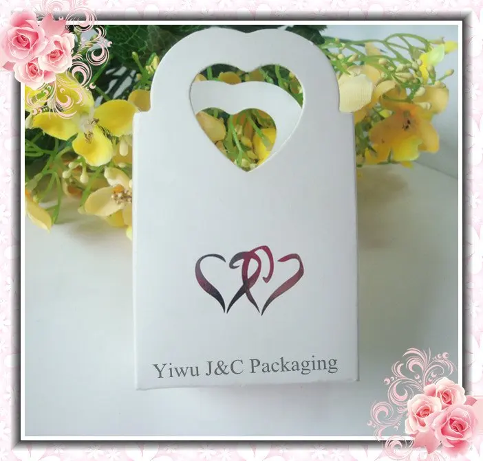 Free Shipping 100pcs White Wedding Favor Box Basket With Two Hearts Free Shipping 100pcs White Wedding Favor Box Basket With Two Hearts Candy Party Gift Bo Jco 82 In Bags Wring Supplies From Home
