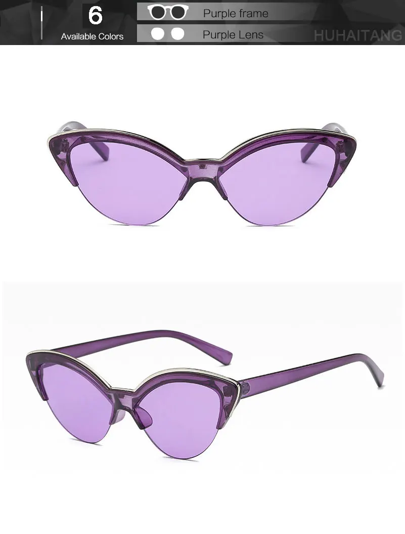 Брендовые дизайнерские сексуальные солнцезащитные очки без оправы кошачий глаз женские винтажные солнцезащитные очки для женщин Роскошные маленькие солнцезащитные очки оттенки для дам