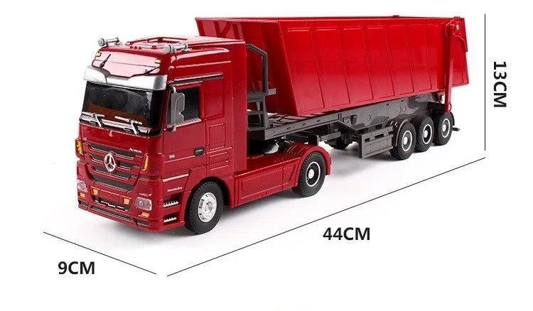 Dumper truck size