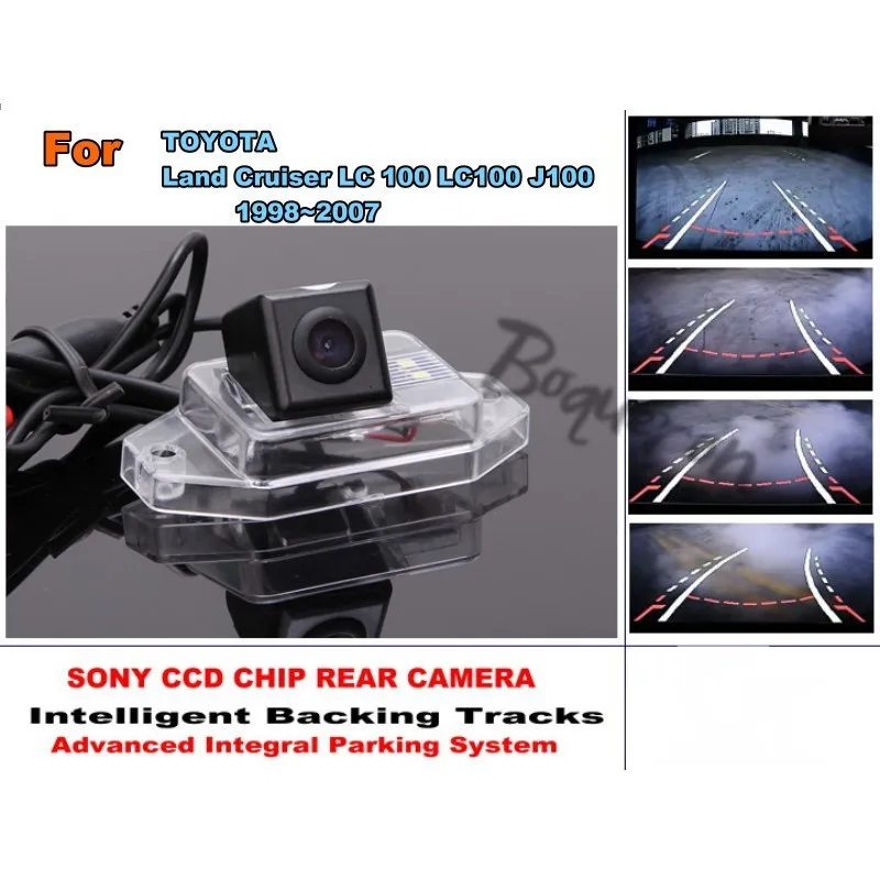 CCD для TOYOTA Land Cruiser LC 100 LC100 J100 1998 ~ 2007/Интеллектуальная автомобильная парковочная
