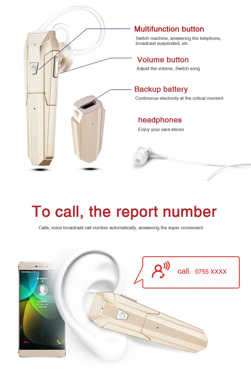 Bluetooth headset (2)