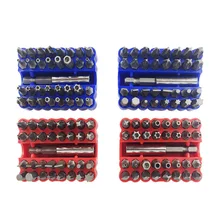 Высокое качество 33 шт. отвертка для полых винтов с отверстием твердая электрическая головка шестигранный инструмент puntas de destornilladores Многофункциональный torx