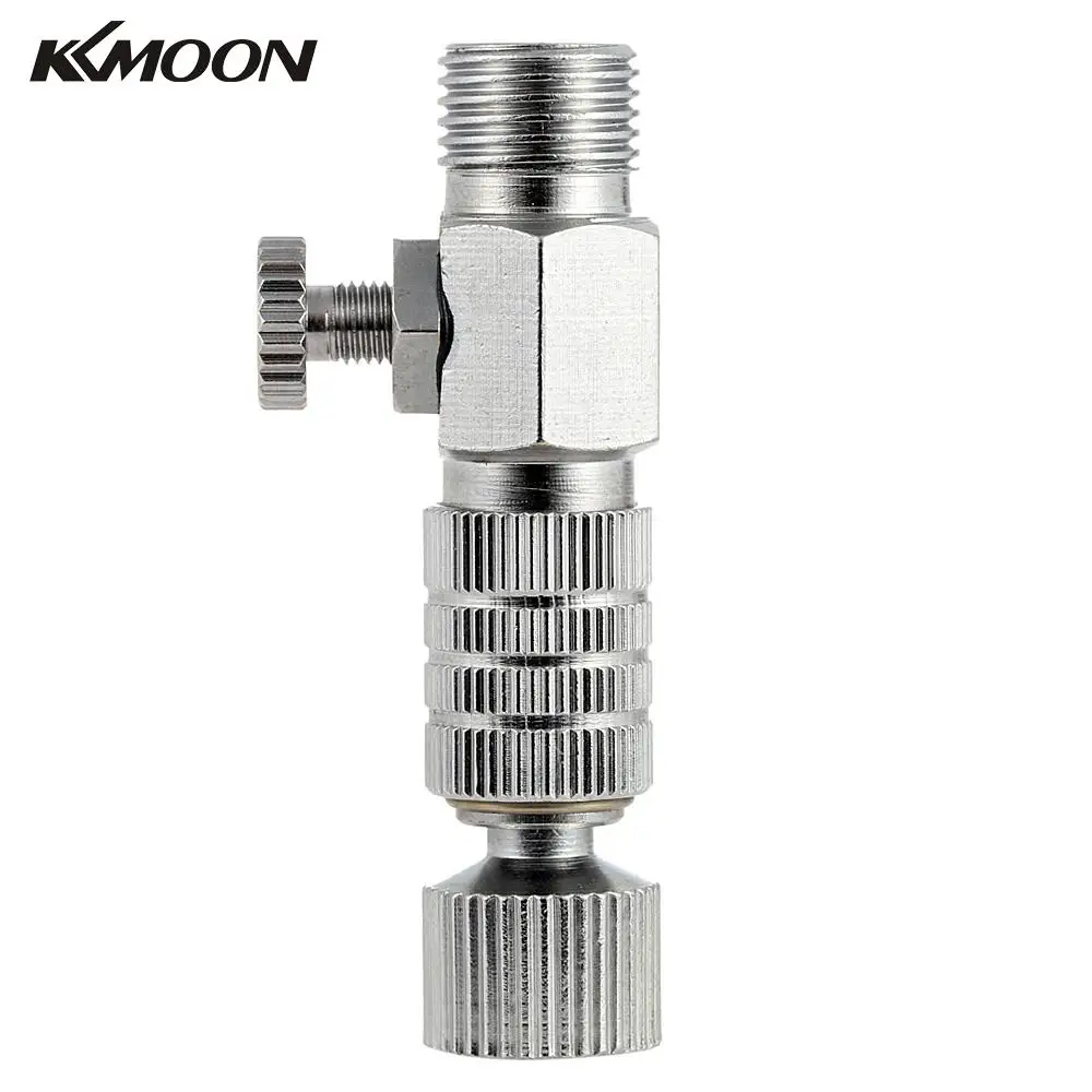 

KKMOON Air Brush Quick Release Coupler Plug Airbrush Airflow Adjustment Control Valve Coupling - 1/8" BSP Airbrushes Tool