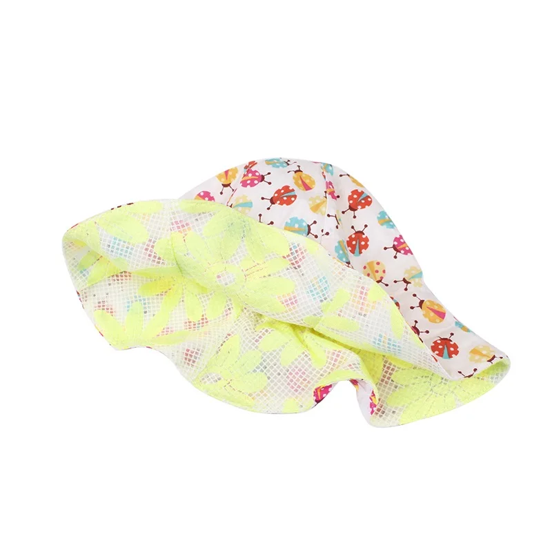 Lace Flower Girls Panama Hat Cotton Prince Baby Girls Cap Summer 2 Sides Panama Cap For Girls Cute Cotton Baby Girls Clothings  (17)