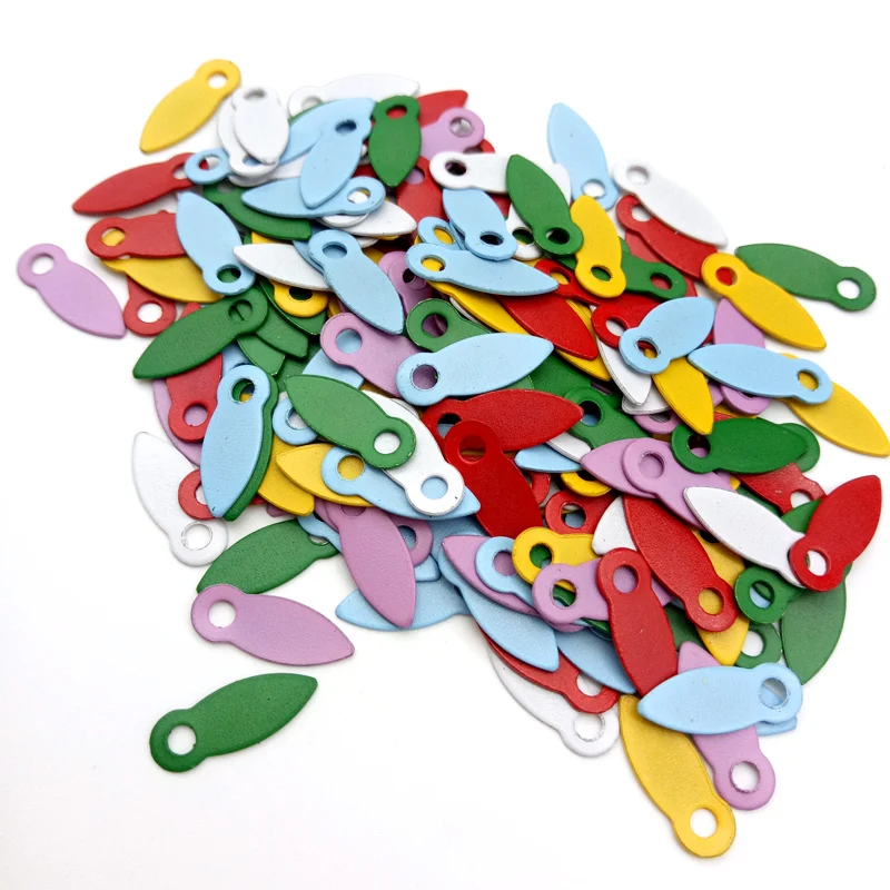 

100Pcs 6 Colors Brads For Rotating Locks Buttons Diy Photo Album Frame Decoration Brads Embellishment Decoration Scrapbooking
